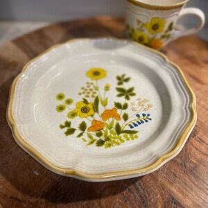 - 🌼Small Single vintage dinner plate cottage core kitchen Granny vibes vin…